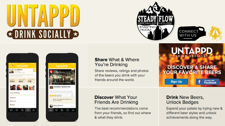 Check us out in the New App Untappd